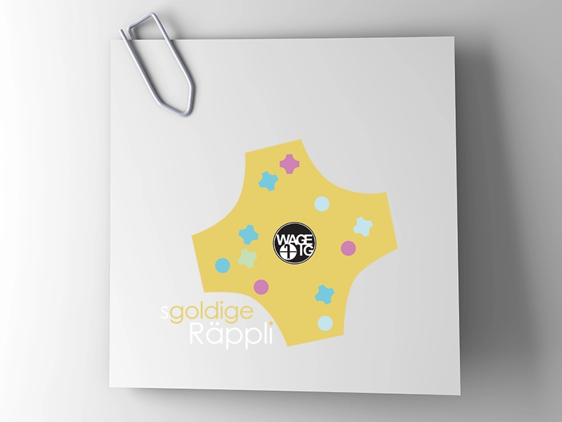 s Goldige Räppli